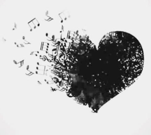 Music Notes Heart Children's Music Fund