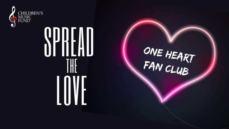 Spread the Love. Join CMF One Heart Fan Club