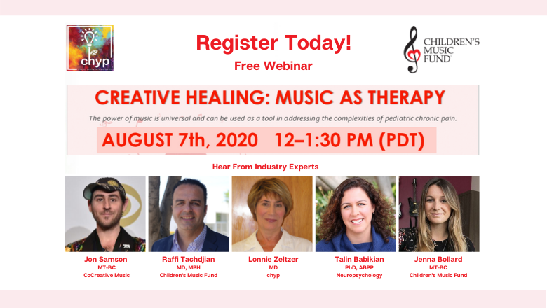 Music Therapy Webinar with Children's Music Fund, chyp