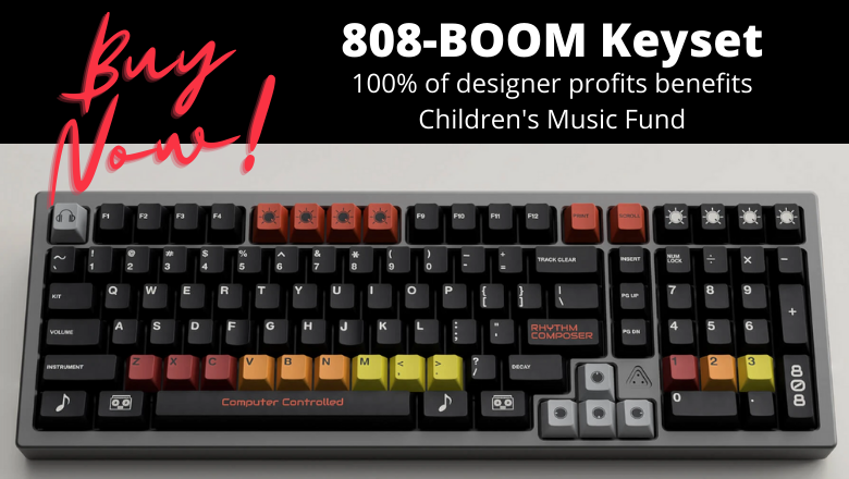 808-Boom Keyset, Children's Music Fund