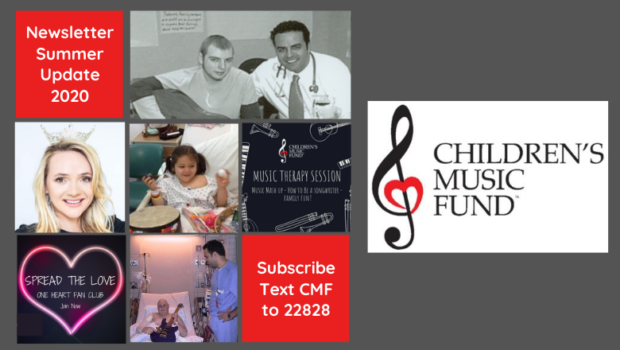 Children's Music Fund Newsletter Summer Update 2020